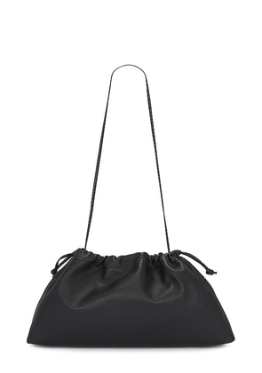 Studio Amelia Maxi Drawstring Bag in Black.