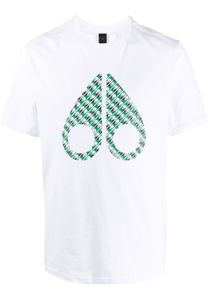 Moose Knuckles logo-print cotton T-shirt - White