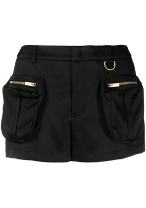 Blumarine pouch-pocket cargo shorts - Black