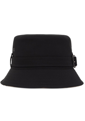 Burberry cotton belted bucket hat - Black