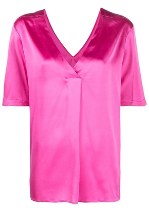 Xacus v-neck blouse - Pink