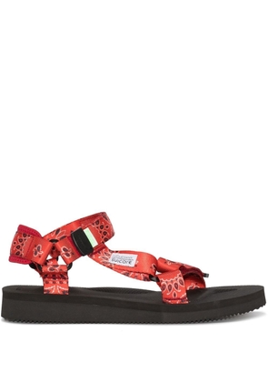 Suicoke DEPA Webbing-strap sandals - Red