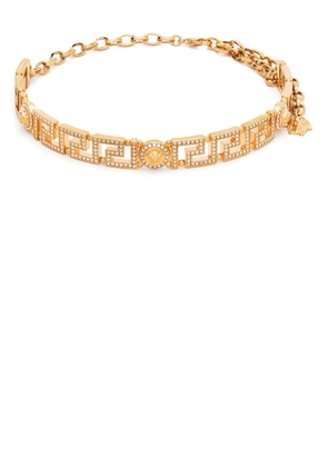 Versace Medusa Greca choker necklace - Gold