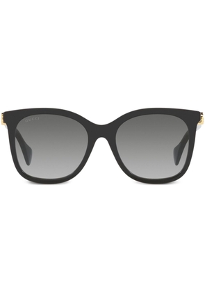 Gucci Eyewear oversized-frame GG sunglasses - Black