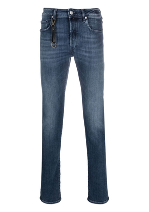 Incotex tapered-leg stretch-cotton jeans - Blue