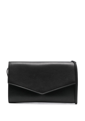 The Row Envelope leather clutch - Black