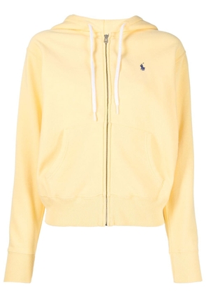 Polo Ralph Lauren Polo Pony zipped hoodie - Yellow