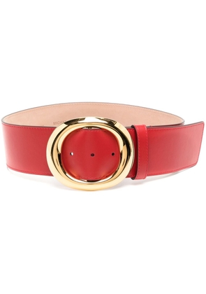 Michael Kors Collection buckle-fastening leather belt - Red