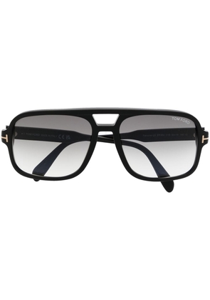 TOM FORD Eyewear pilot-frame tinted sunglasses - Black