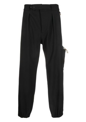 ETRO press-stud belted utility trousers - Black