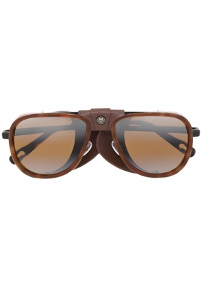 Vuarnet Glacier 2111 tinted sunglasses - Brown