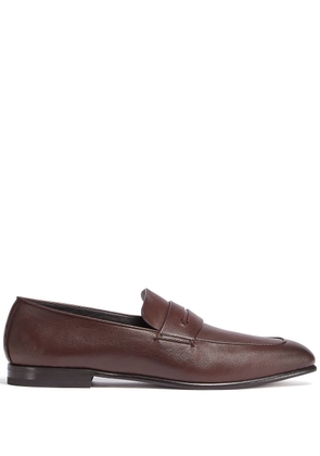 Zegna L'Asola suede loafers - Brown