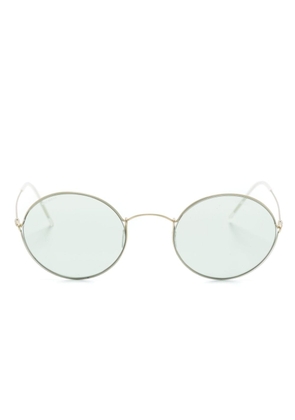 Giorgio Armani round-frame tinted sunglasses - Gold