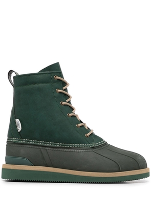 Suicoke ALAL-WPAB lace-up boots - Green