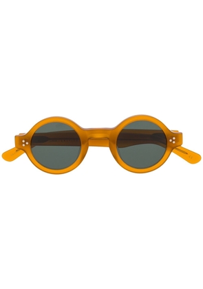 Lesca round shape sunglasses - Orange