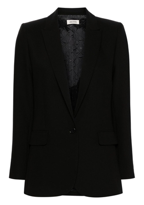 Zadig&Voltaire Valse rhinestone-embellished blazer - Black