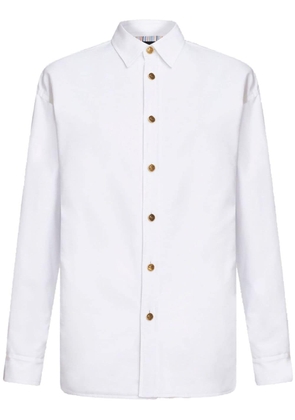 ETRO padded cotton shirt jacket - White
