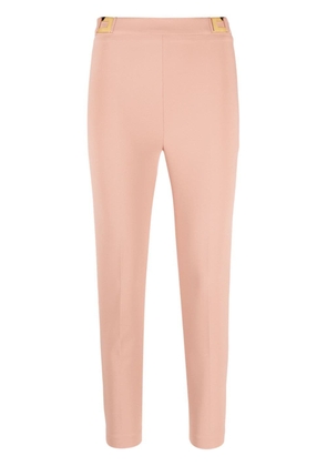 Elisabetta Franchi high-waist skinny trousers - Pink