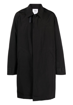Y-3 zip-up coat - Black