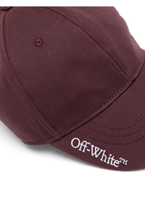 Off-White embroidered-logo six-panel cap