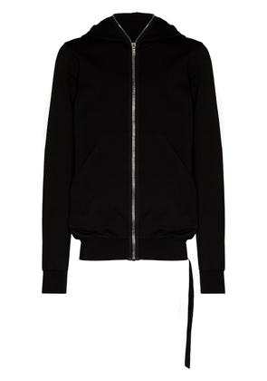 Rick Owens DRKSHDW zip-up cotton hoodie - Black