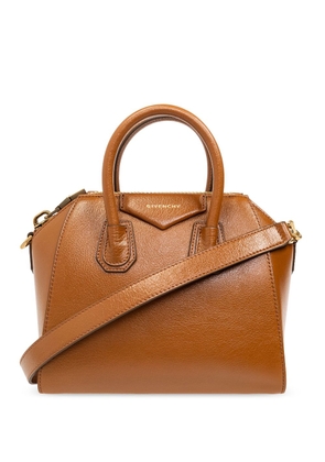 Givenchy mini Antigona leather tote bag - Brown