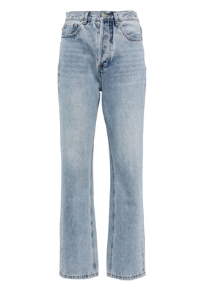 AEXAE high-rise straight-leg jeans - Blue