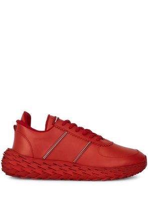 Giuseppe Zanotti two-tone low-top sneakers - Red