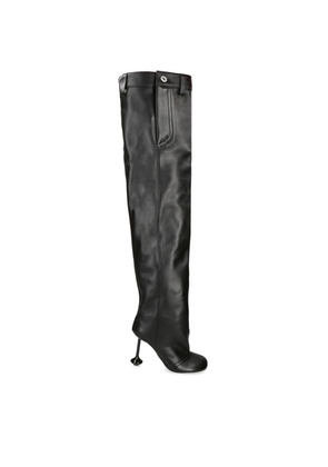 Loewe Leather Toy Knee-High Boots 90