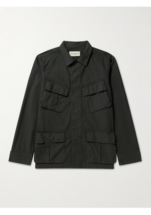 Officine Générale - Jungle Stretch Organic Cotton-Ripstop Jacket - Men - Black - XS