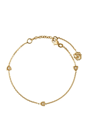 Burberry Gold-Plated Shield Bracelet