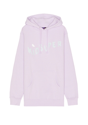 KidSuper Hoodie in Purple - Lavender. Size M (also in ).