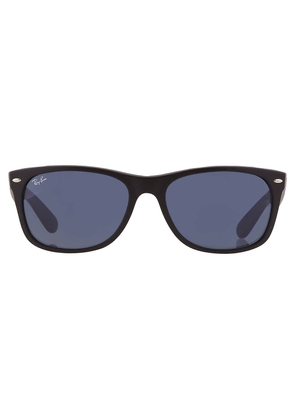 Ray Ban New Wayfarer Blue Square Unisex Sunglasses RB2132 622/R5 58