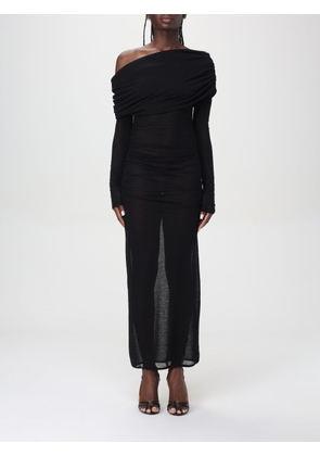 Dress SAINT LAURENT Woman color Black