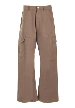 Drkshdw Cotton Twill Cargo Trousers