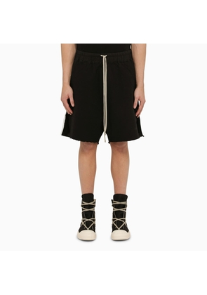 Drkshdw Black Cotton-Blend Bermuda Shorts