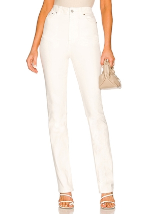 AFRM Heston Jean in White. Size 32.
