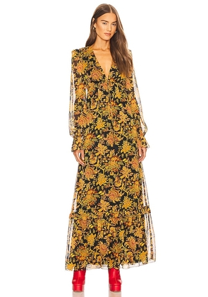House of Harlow 1960 x REVOLVE Labeaux Maxi Dress in Ornage. Size M, XXS.