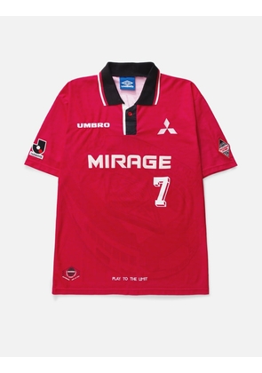 Mitsubishi Urawa Reds FC 1997 Umbro Home player issue shirt #7 OKANO
