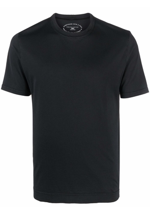 Fedeli shortsleeved crewneck T-shirt - Black