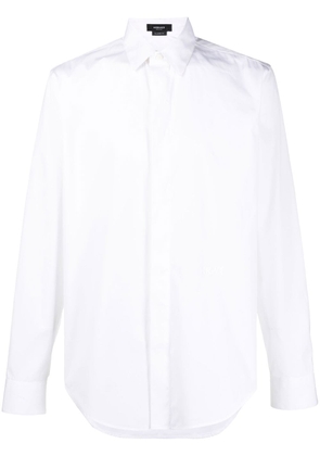 Versace logo-embroidered shirt - White
