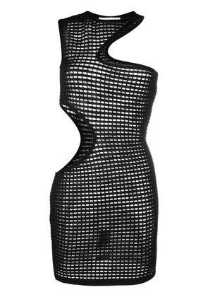 Genny cut-out detail mini dress - Black