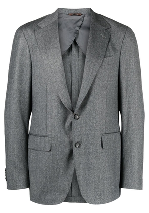 Canali single-breasted blazer - Grey