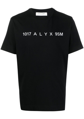 1017 ALYX 9SM logo-print short-sleeved T-shirt - Black