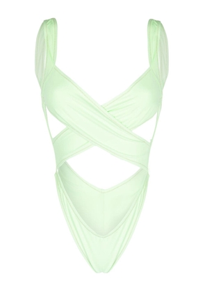 Reina Olga Exotica Solid swimsuit - Green