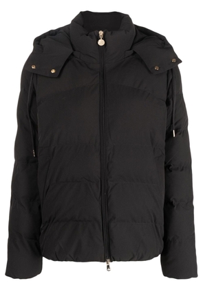 Ea7 Emporio Armani hooded zip-up jacket - Black