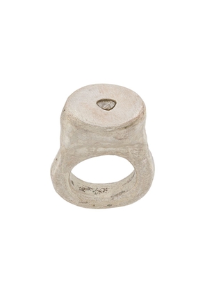 Parts of Four Tall Roman ring - Silver