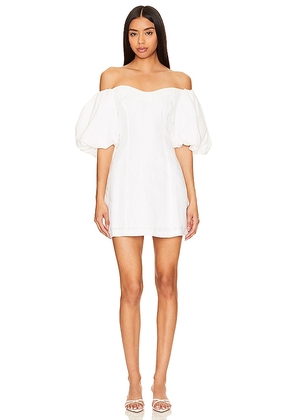 Rhode Dali Dress in White. Size 10, 4, 6, 8.