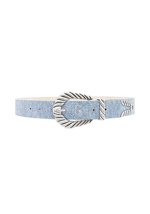 petit moments Modern Rodeo Belt in Blue. Size XS/S.