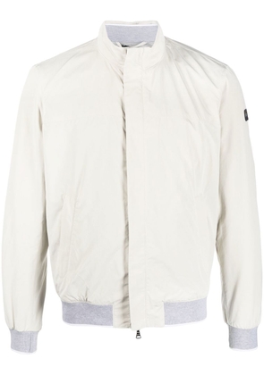 Paul & Shark high-neck zipped lightweight jacket - Neutrals